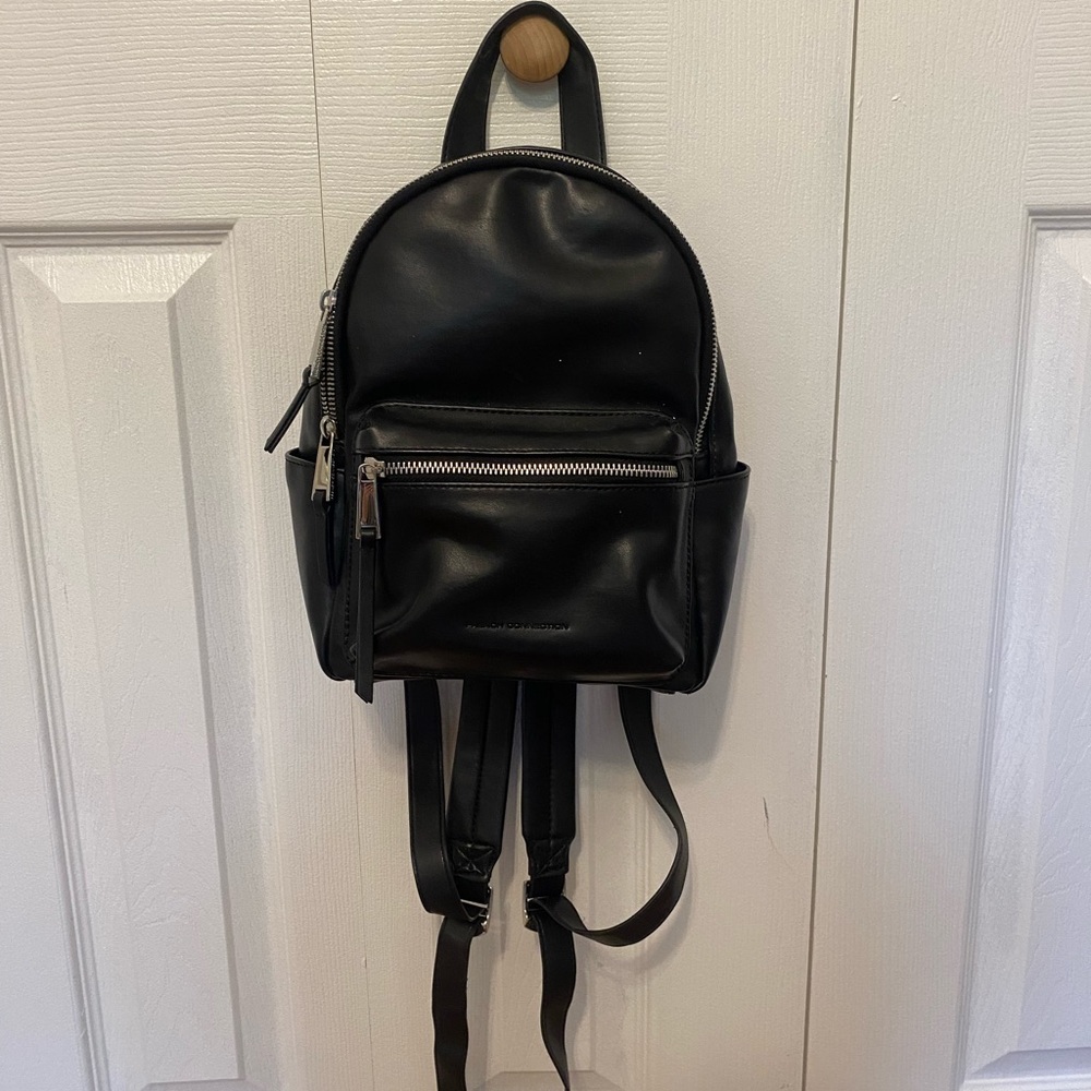 mini black backpack/bag